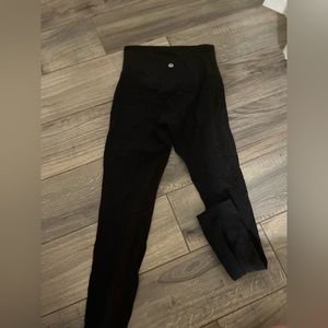 size 6 black align leggings